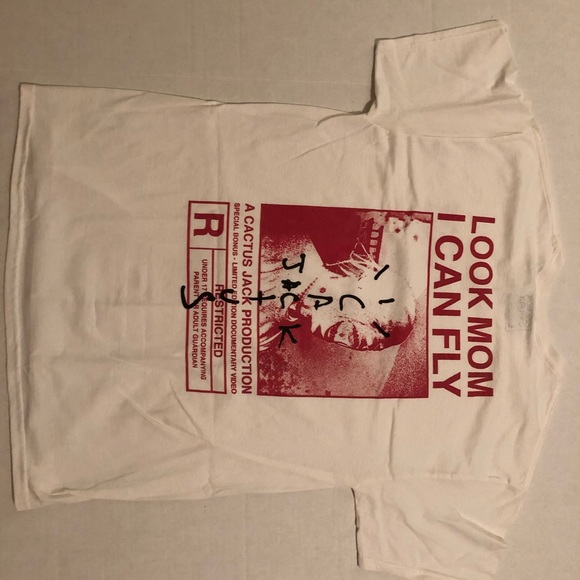 Travis Scott Other - Travis Scott Look Mom I Can Fly Tee
